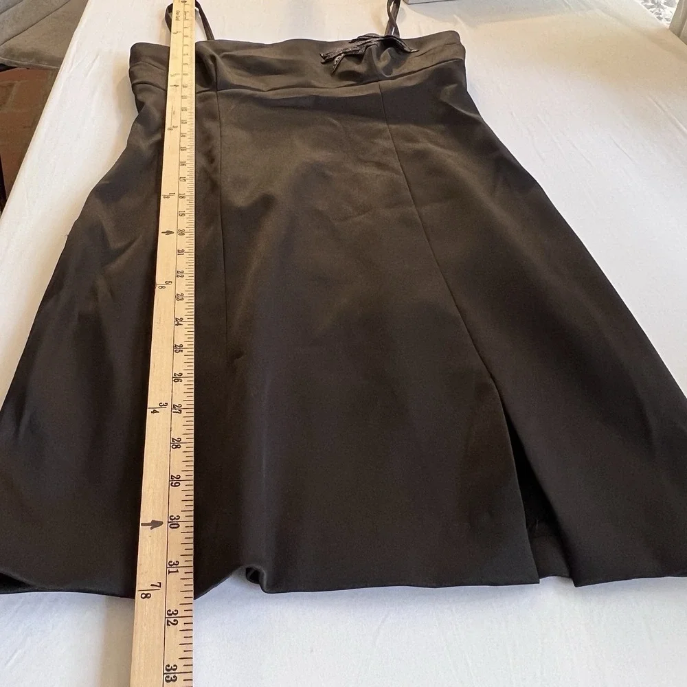 Vtg HUGO BUSCATI Black‎ Dragonfly Glam Y2K 90s Wedding Guest Cocktail Dress Sz 6